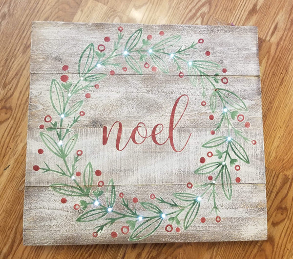 12/5 Lighted Christmas Signs