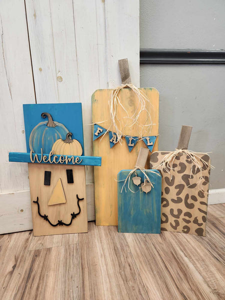 9/19 Porch Pumpkin Set