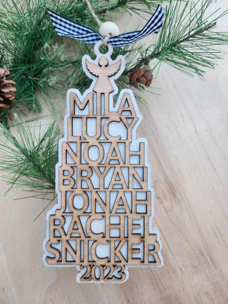 Personalized Tree Ornaments