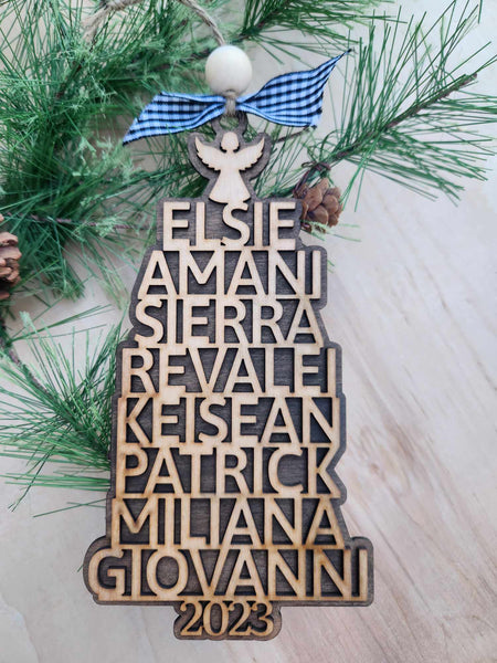 Personalized Tree Ornaments