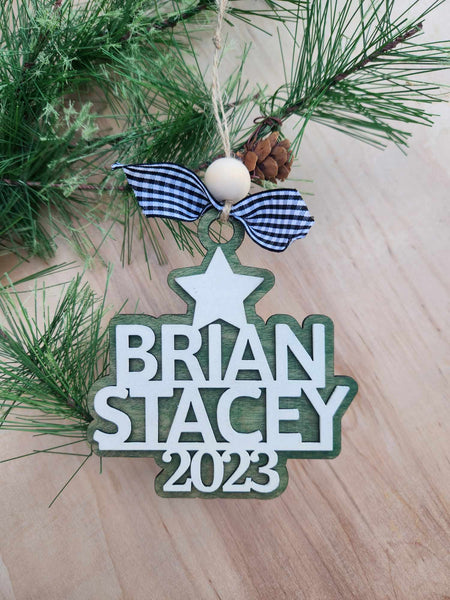 Personalized Tree Ornaments