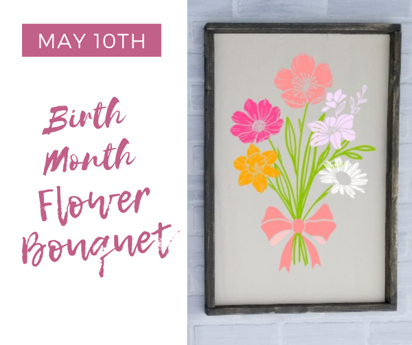 5/10 Birth Flower Bouquets