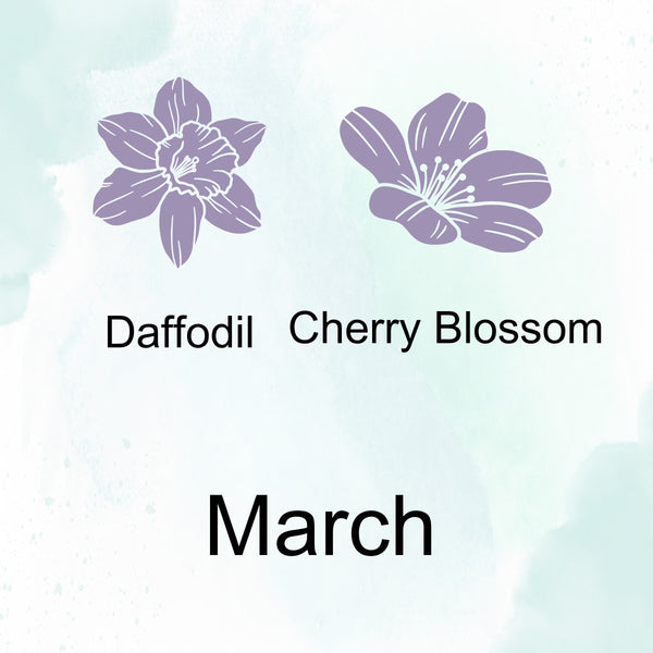 5/10 Birth Flower Bouquets