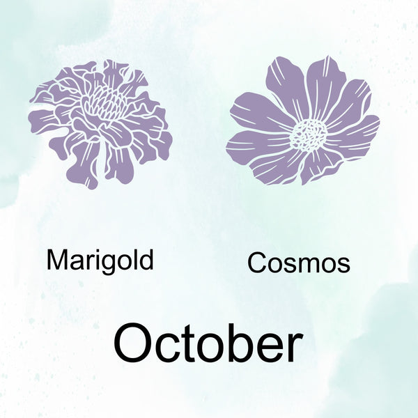 5/10 Birth Flower Bouquets