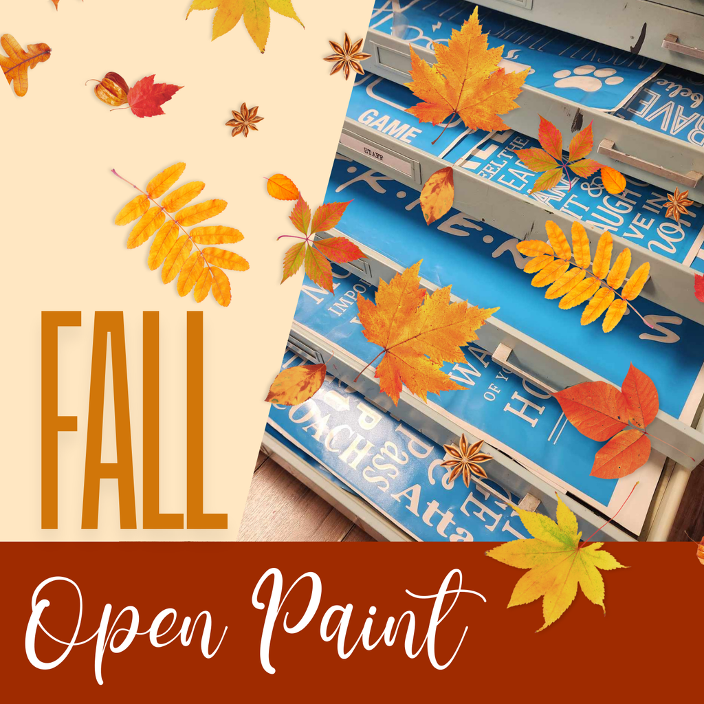 9/10 Fall Open Paint