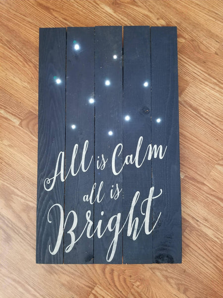 12/5 Lighted Christmas Signs