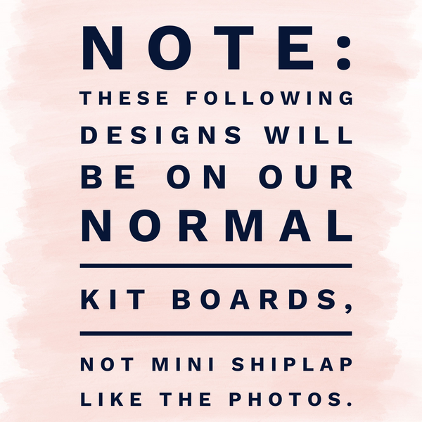 DIY Small Kits At Home -  SHIPPED !!!