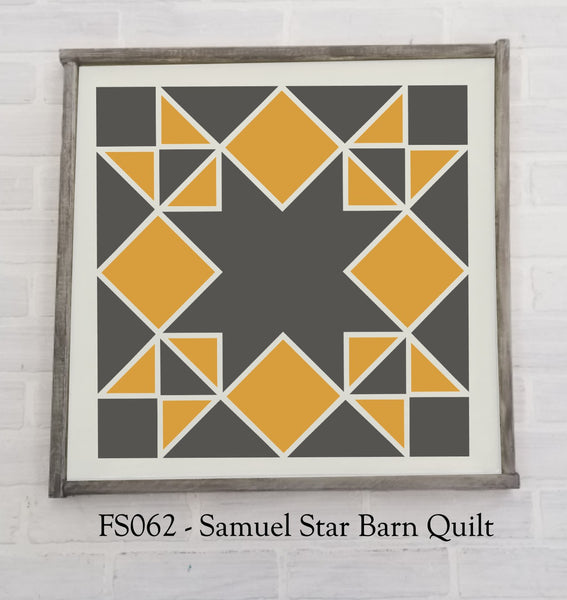 DIY pickup of Framed Square "Quilt" Blocks