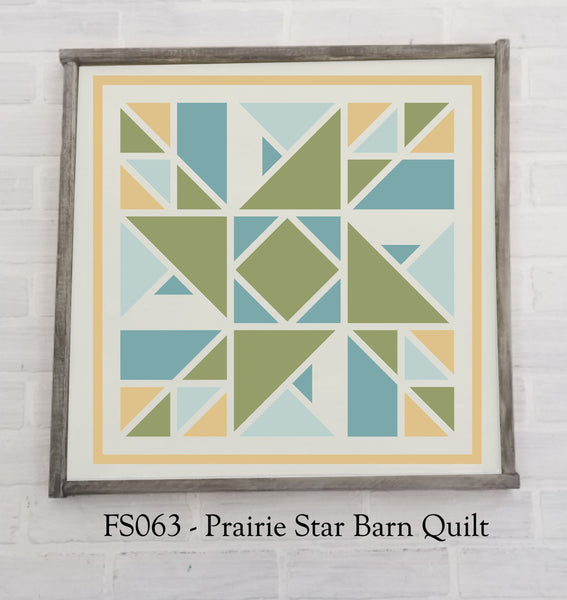 DIY pickup of Framed Square "Quilt" Blocks