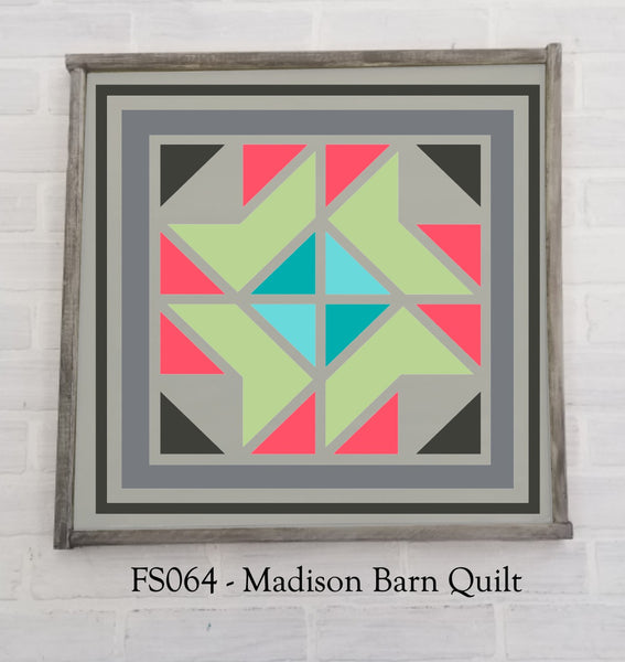 DIY pickup of Framed Square "Quilt" Blocks