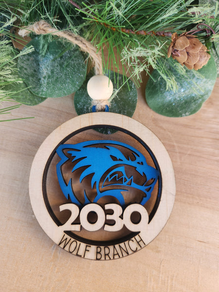 Wolf Branch Ornaments