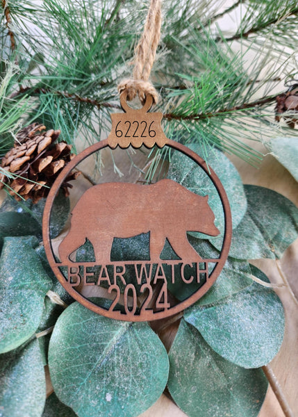 Bear Watch 2024 Ornament