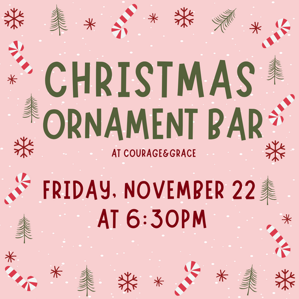 12/14 Theresa's Ornament Bar