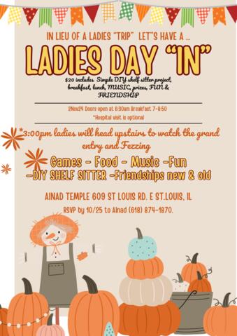 11/2 Shriner Ladies Day In