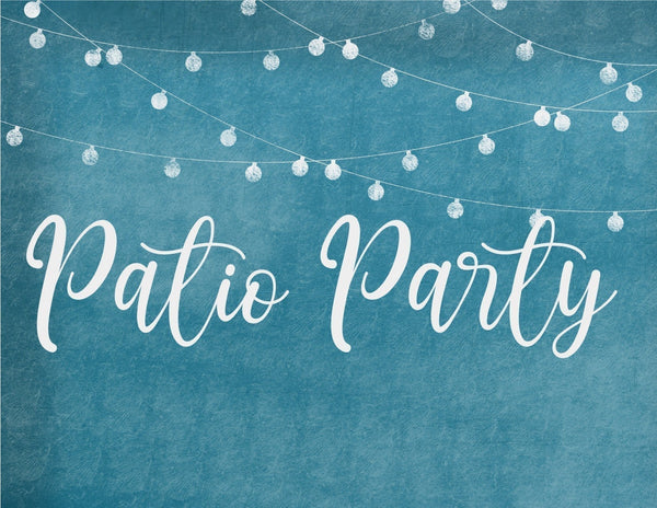 8/25 Elizabeth's Patio Party