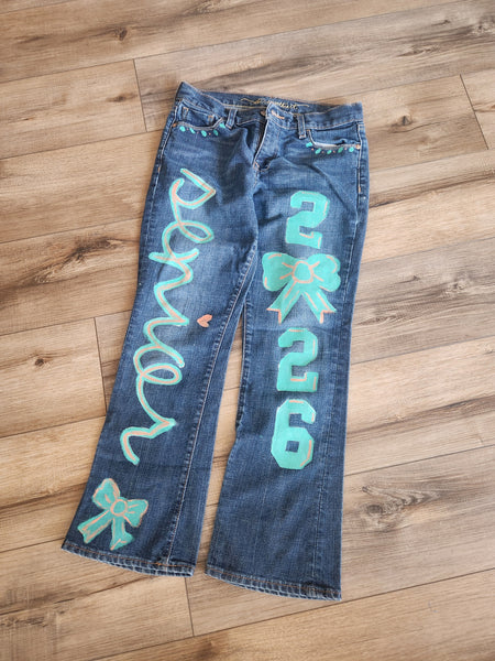 8/17 Paint Your Own Jeans