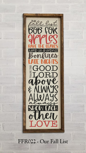 !!! Fall Designs