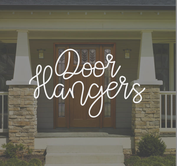 !!! Door Hangers