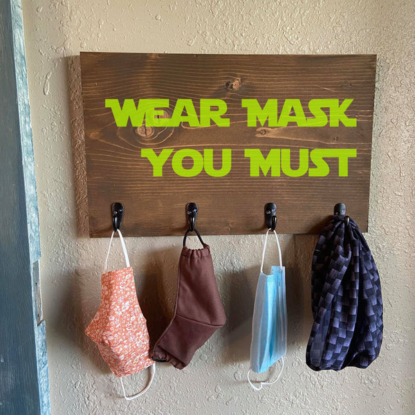 !!! Mask Hanger