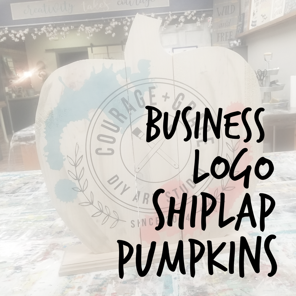!!! Shiplap Pumpkin for Business Owners O'Fallon