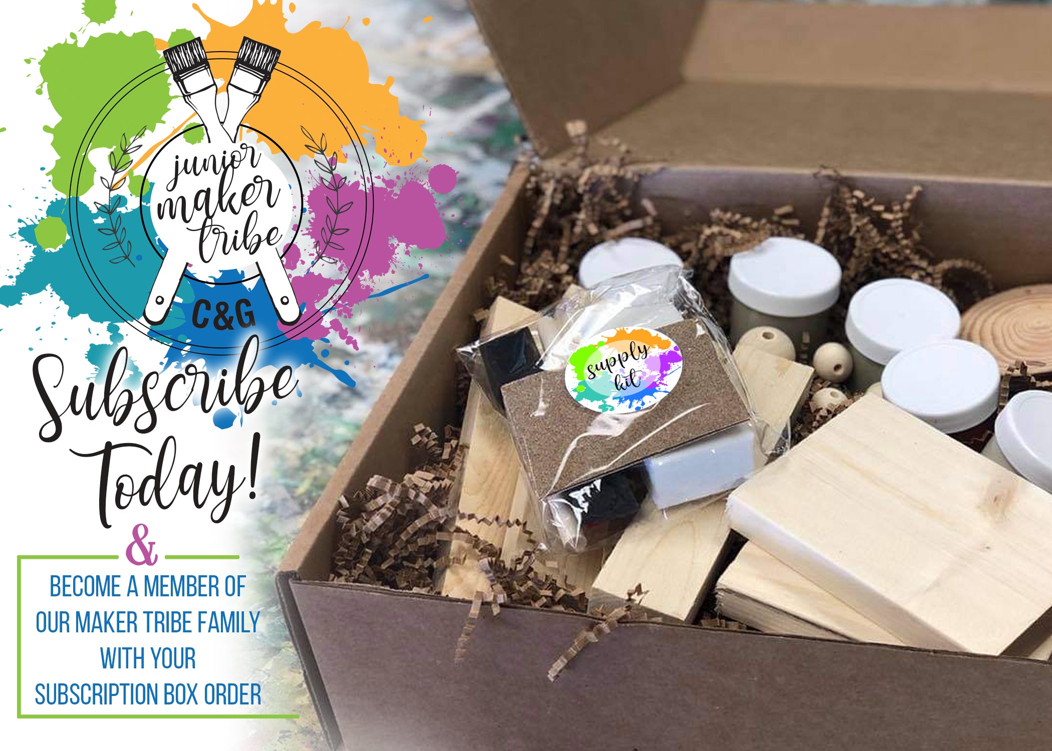 Junior Maker Tribe Subscription!